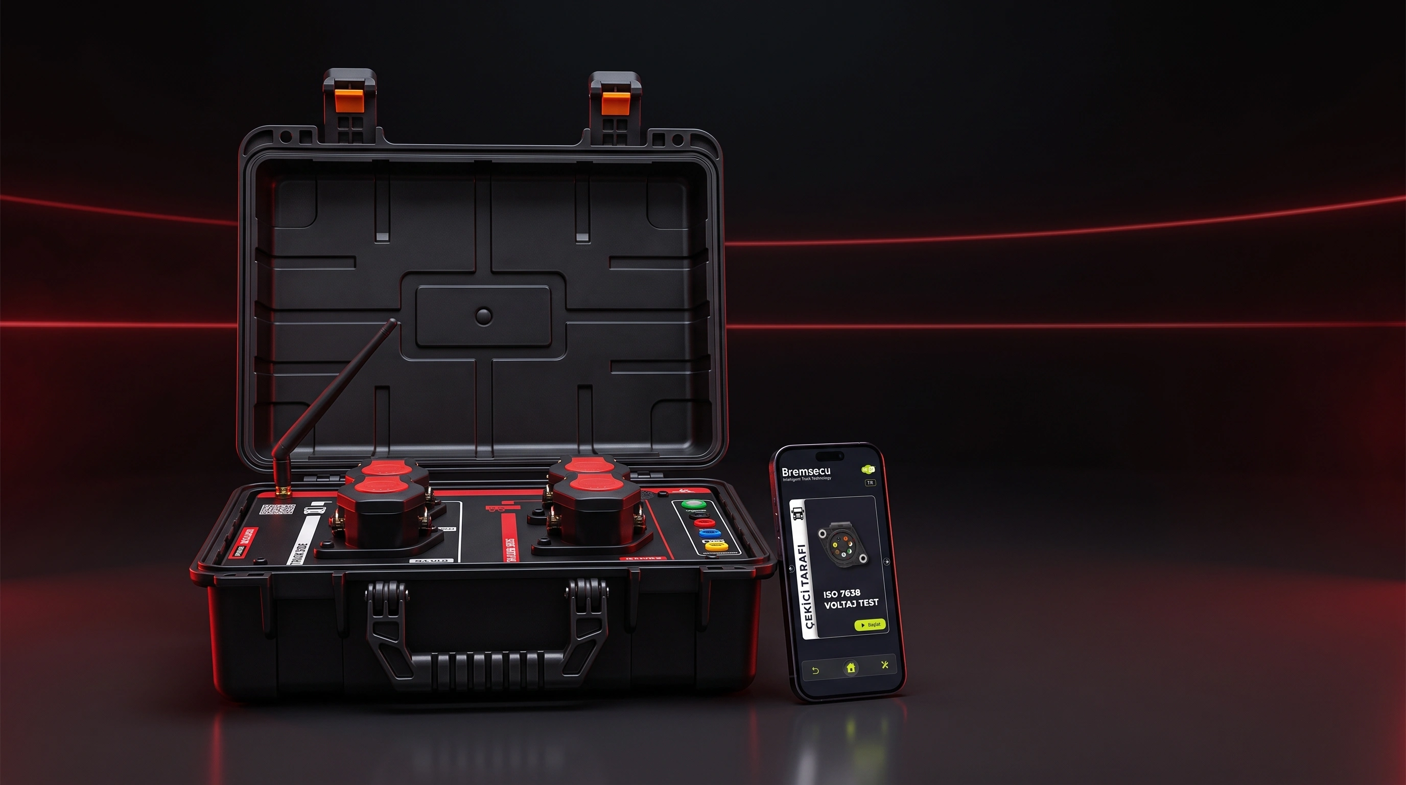 Bremsecu pin-level diagnostic measurement